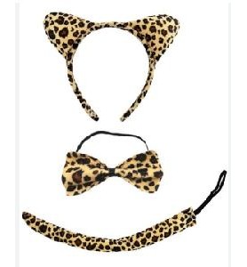 -CONJUNTO DIADEMA LEOPARDO