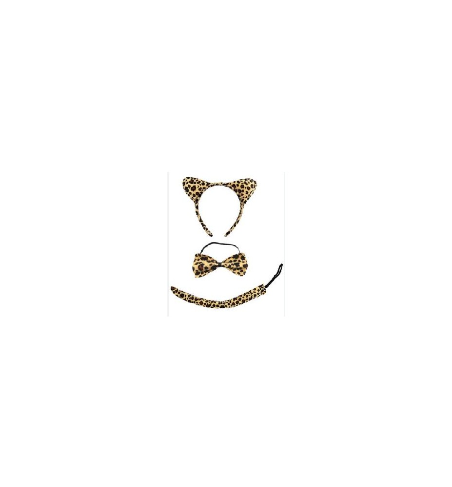 -CONJUNTO DIADEMA LEOPARDO