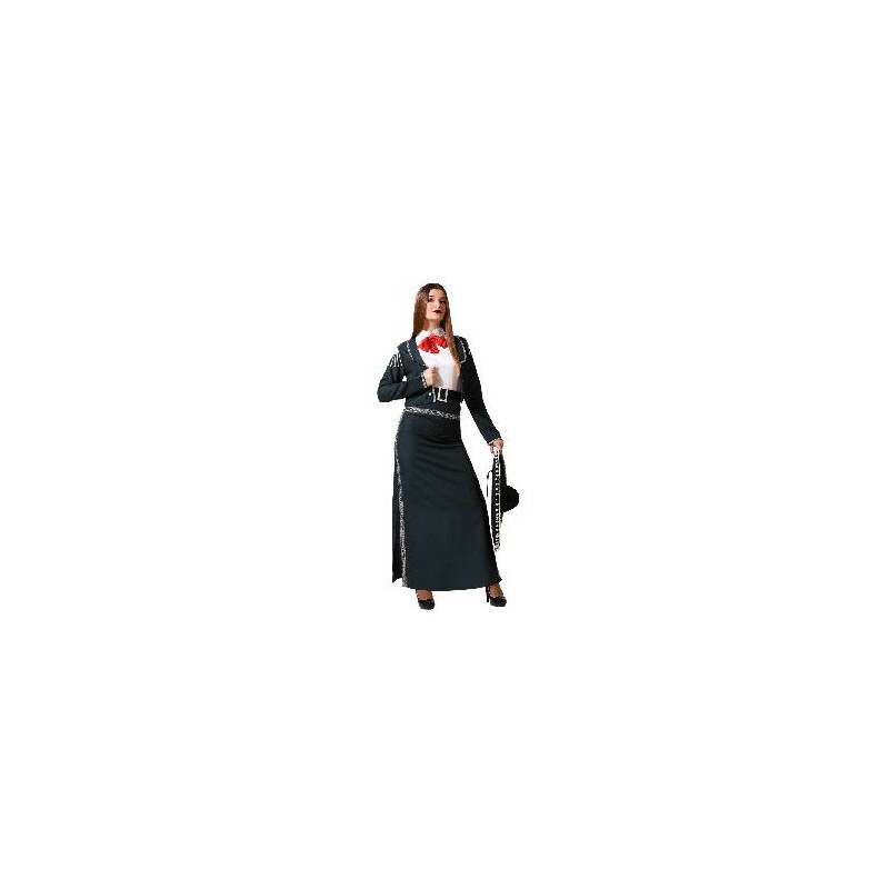 -DISFRAZ MARIACHI MUJER M-L -DISFRAZ MARIACHI MUJER M-L