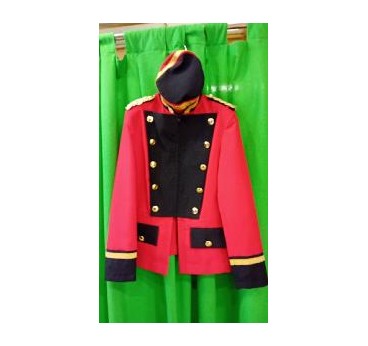 -CHAQUETA Y GORRO DE BOTONES S