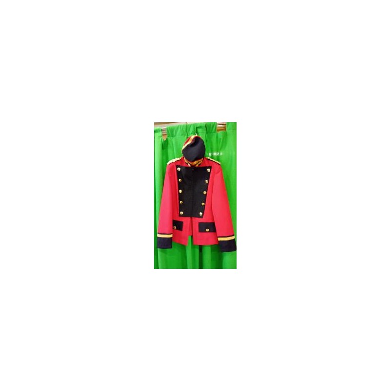 -CHAQUETA Y GORRO DE BOTONES S
