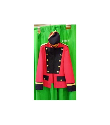 -CHAQUETA Y GORRO DE BOTONES S