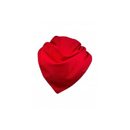 -PAÑUELO ROJO TRIANGULAR 70*70*100 CM.