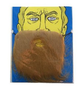 -BIGOTE Y BARBA ESPESO CASTAÑO