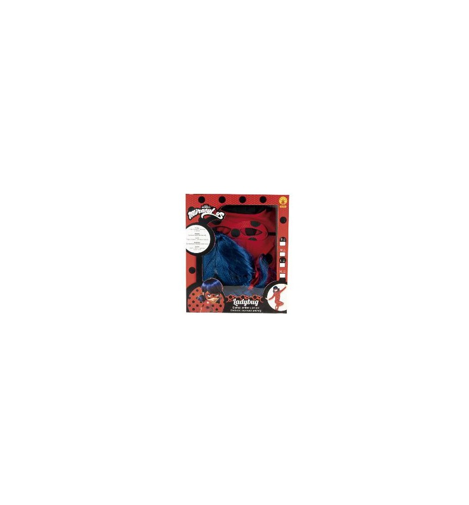 DISFRAZ MIRACULOUS LADYBUG BOX SET 5-6