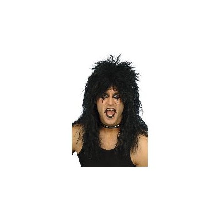 -PELUCA ROKERO NEGRA LARGA