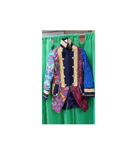 -CHAQUETA PATCHWORK XS