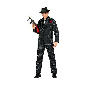 -DISFRAZ GANGSTER HOMBRE S