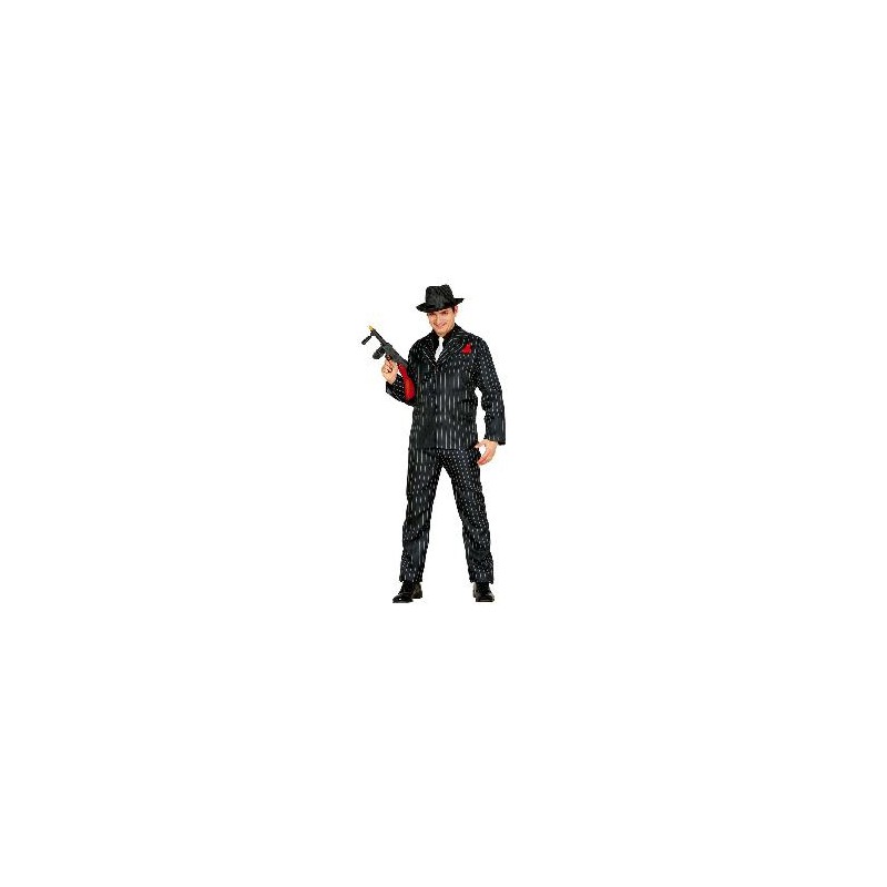 -DISFRAZ GANGSTER HOMBRE S -DISFRAZ GANGSTER HOMBRE S