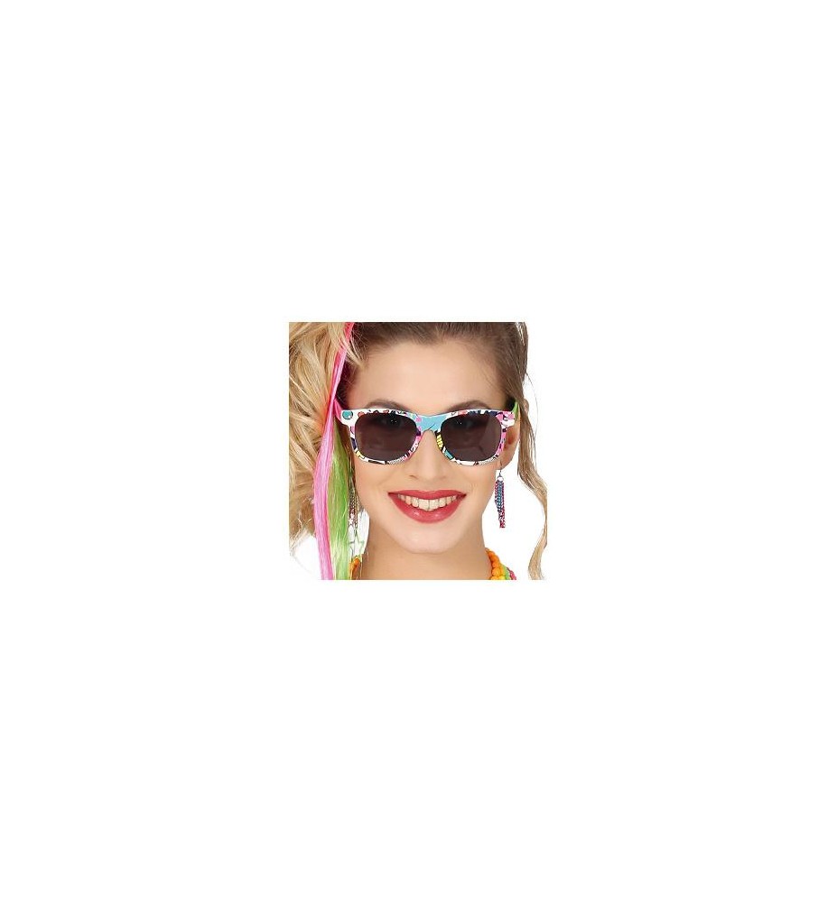 -GAFAS MULTICOLOR AÑOS 80s