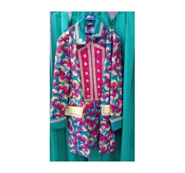 -CHAQUETA LARGA CABALLERO ESPIRALES 4XL