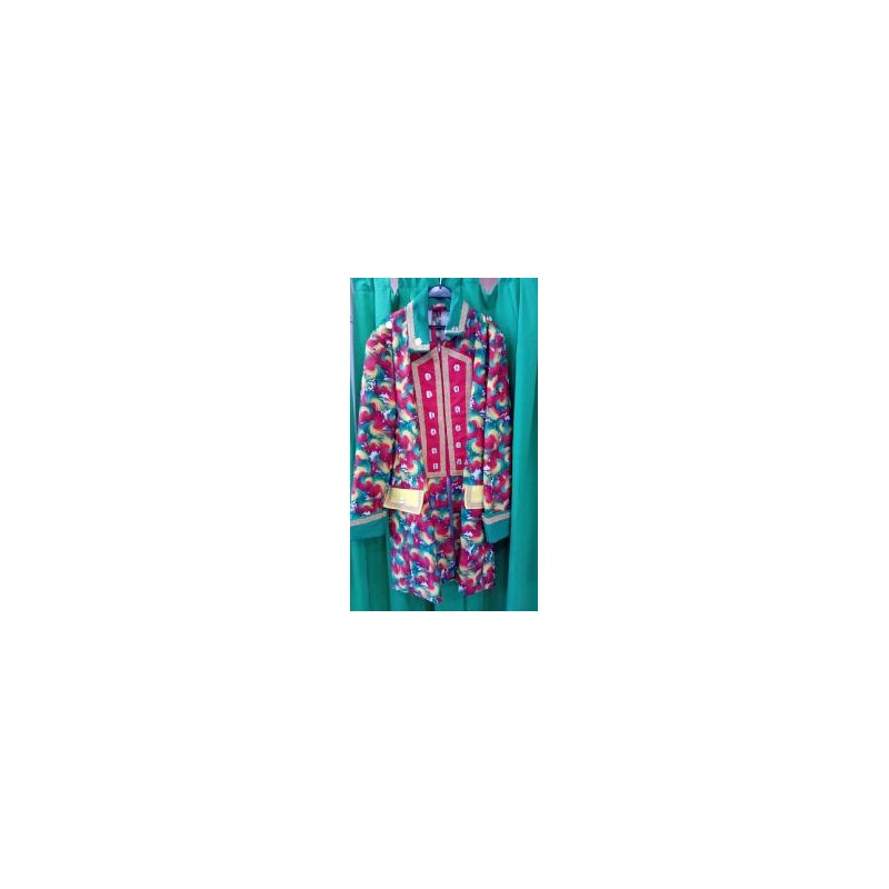 -CHAQUETA LARGA CABALLERO ESPIRALES 4XL