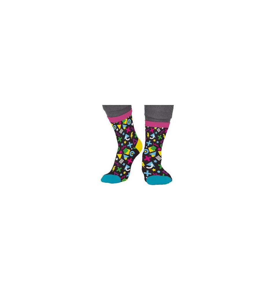 -CALCETINES 80s NEGRO 42 - 48