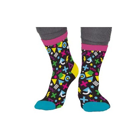 -CALCETINES 80s NEGRO 42 - 48