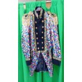 -CHAQUETA NEGRA LENTEJUELAS CUADRADAS XL -CHAQUETA NEGRA LENTEJUELAS CUADRADAS XL
