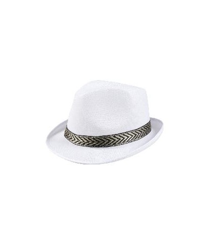 -SOMBRERO GANGSTER BLANCO