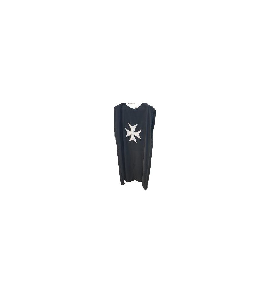 -SOBREVESTA HOMBRE NEGRA CRUZ BLANCA XL