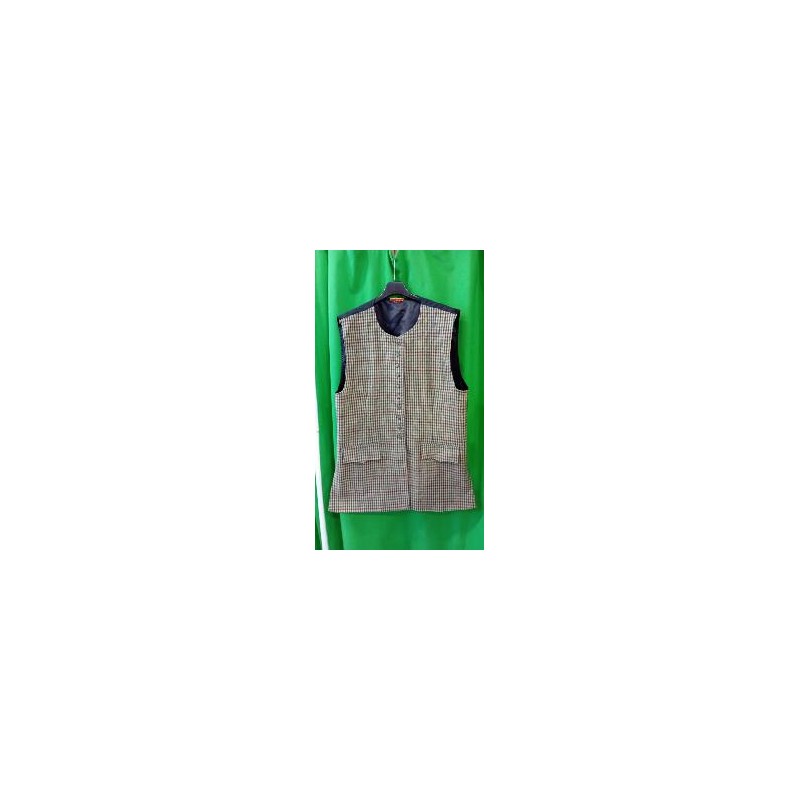 -DISFRAZ VESTIDO LANA VINTAGE A CUADROS 40