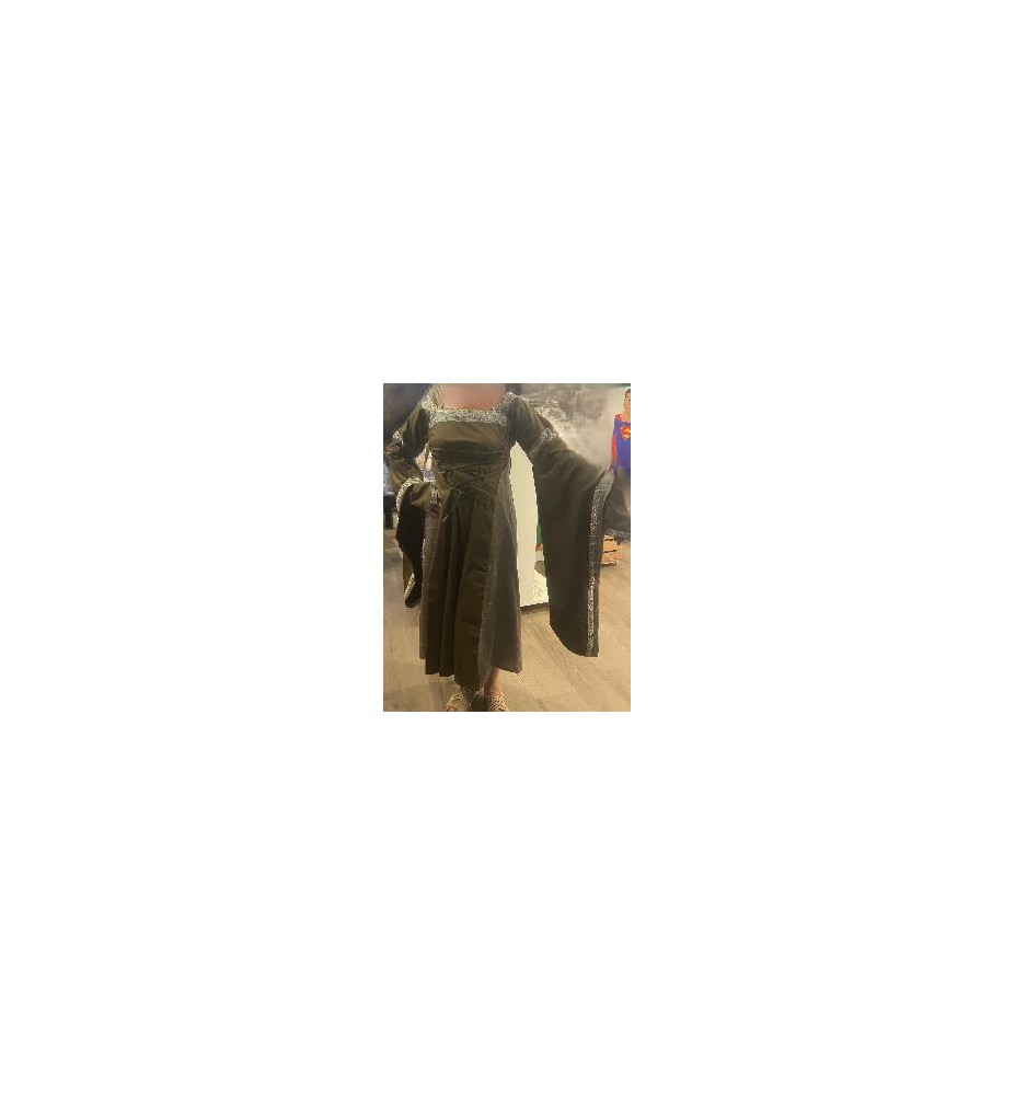 -VESTIDO DAMA MARRON 44