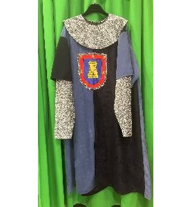 -TRAJE MEDIEVAL TEMPLARIO CRUZ 2XL
