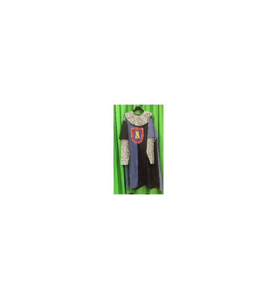-TRAJE MEDIEVAL TEMPLARIO CRUZ 2XL