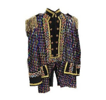 -CHAQUETA CORTE REGENCIA CON LENTEJUELAS XXXL