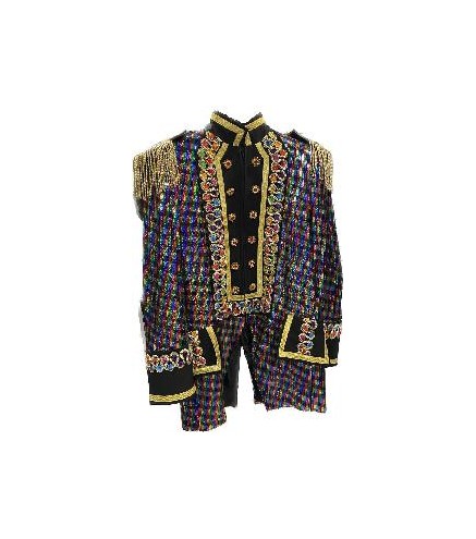 -CHAQUETA CORTE REGENCIA CON LENTEJUELAS XXXL