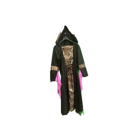 -VESTIDO RENACENTISTA NEGRO XL