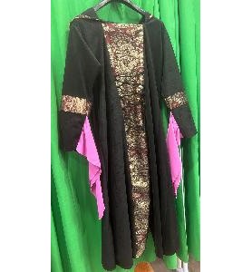 -VESTIDO RENACENTISTA NEGRO XL