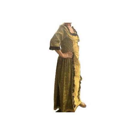 -VESTIDO DAMA DORADOS 46