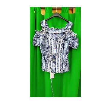 -BLUSA A CUADROS AZUL TIROLESA S
