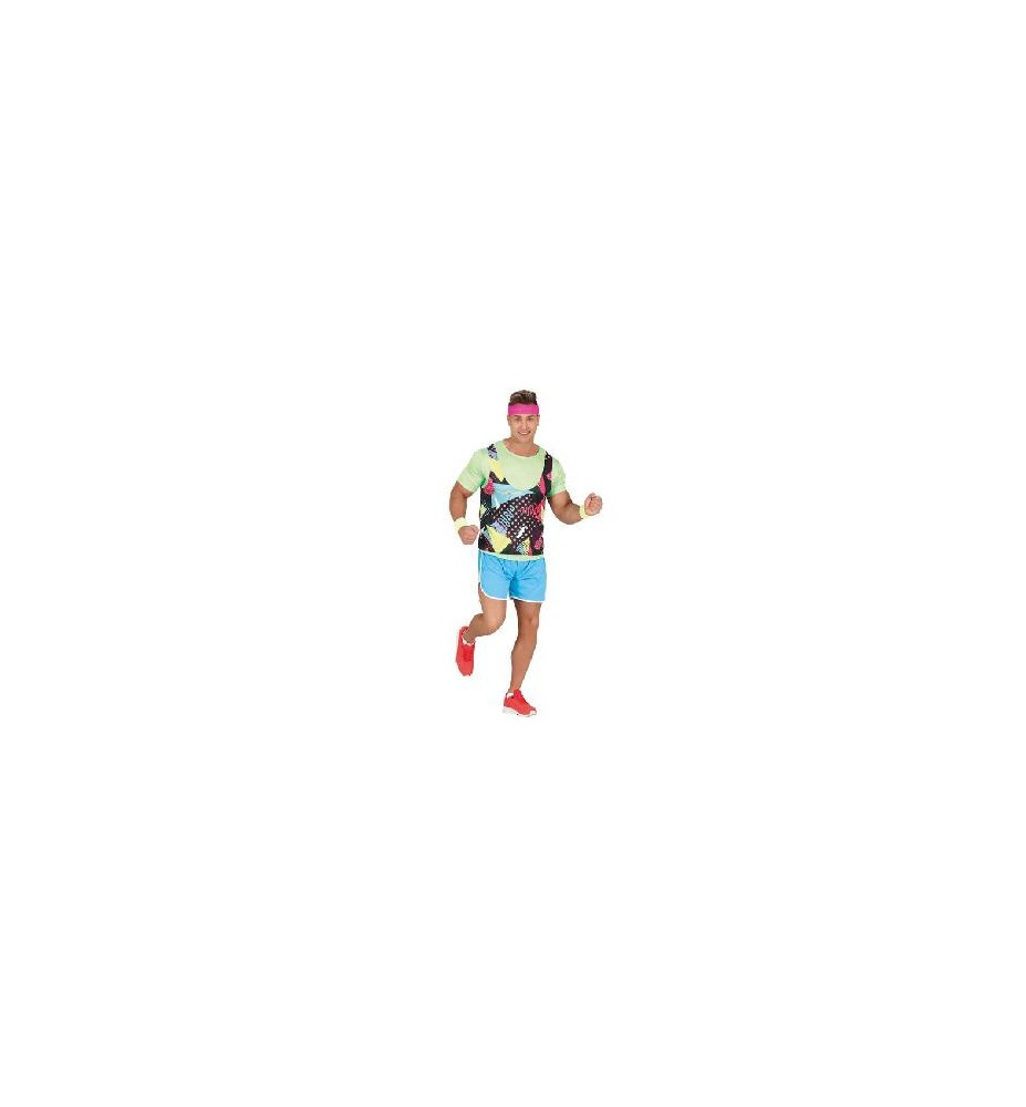 -DISFRAZ 80s GYMNASTA S