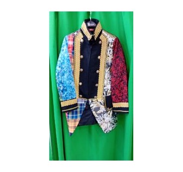 -CHAQUETA PATCHWORK XXL