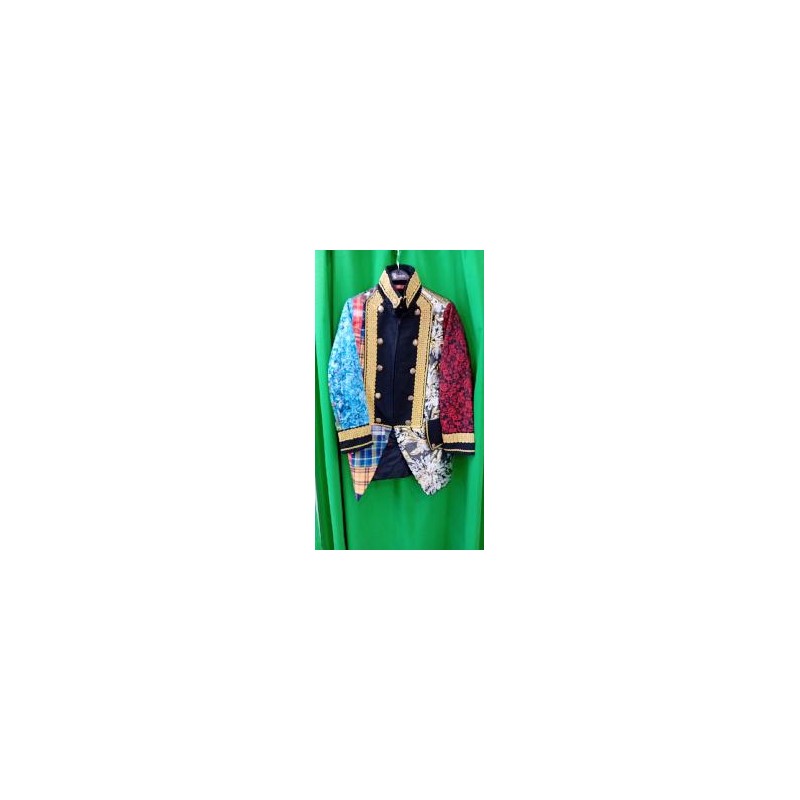 -CHAQUETA PATCHWORK XXL