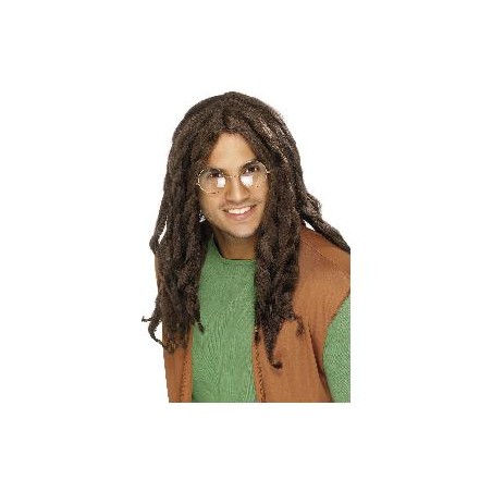 -PELUCA DE RASTAS MARRÓN