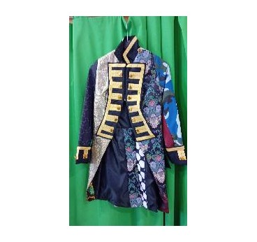 -CHAQUETA PATCHWORK S