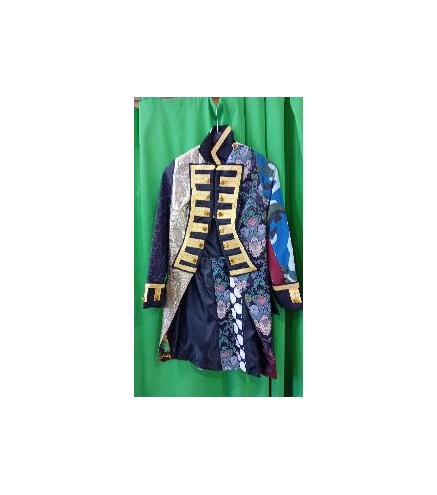 -CHAQUETA PATCHWORK S