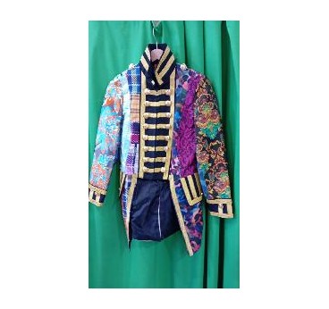 -CHAQUETA PATCHWORK S