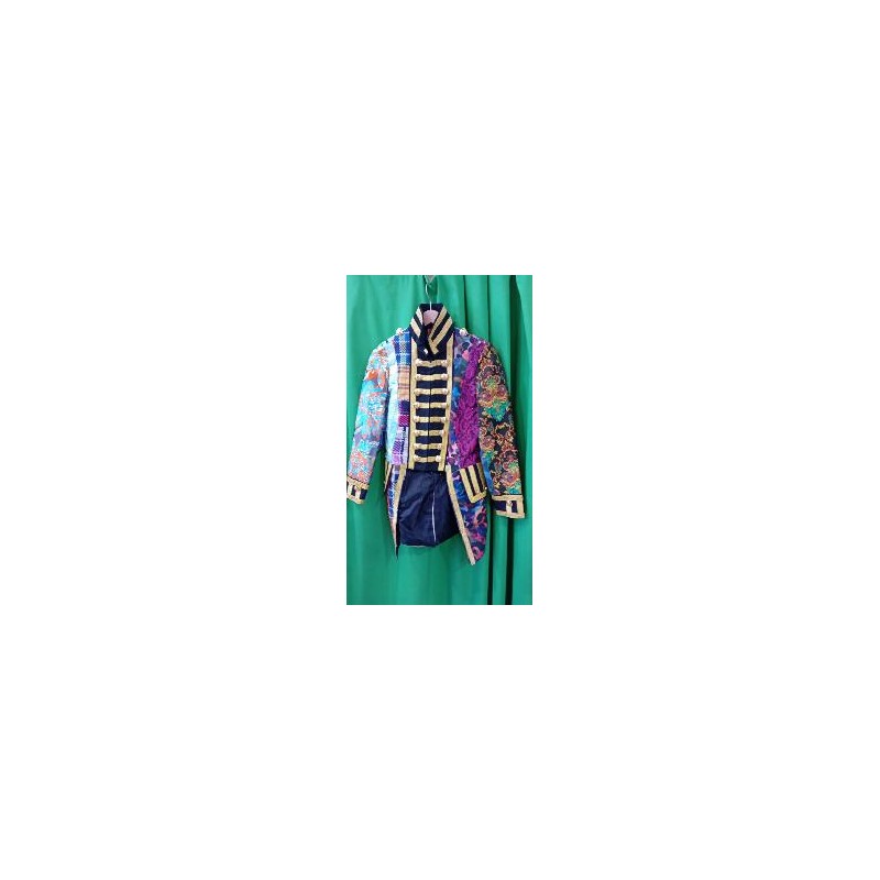 -CHAQUETA PATCHWORK S