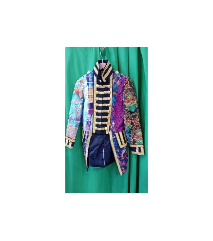-CHAQUETA PATCHWORK S