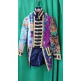 -CHAQUETA PATCHWORK S