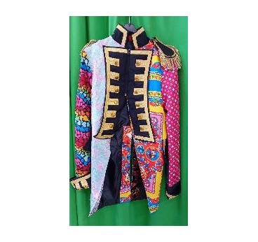 -CHAQUETA PATCHWORK S
