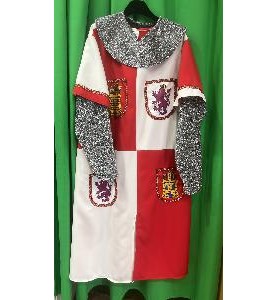 -TRAJE MEDIEVAL CUARTELADO M