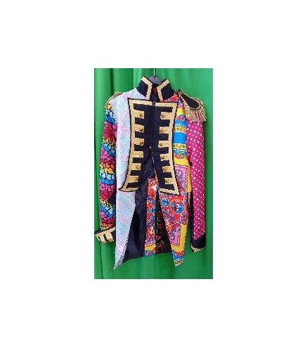 -CHAQUETA PATCHWORK S