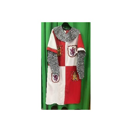 -TRAJE MEDIEVAL CUARTELADO M