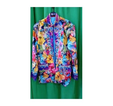 -CHAQUETA ·ESTRELLA FLORIDA L