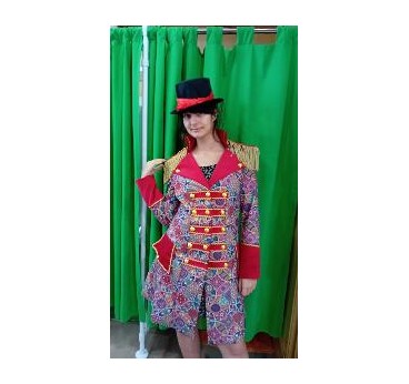 -CHAQUETA MOSAICO FIESTA S