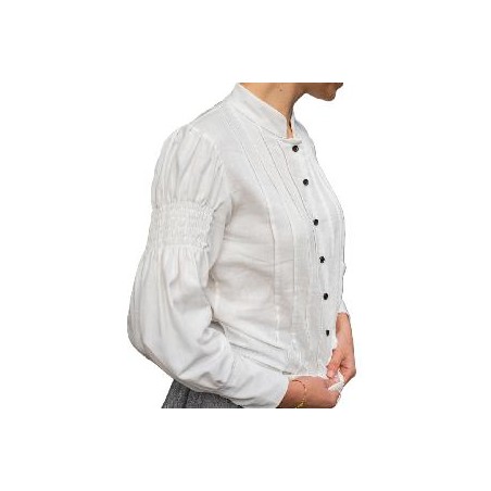 -CAMISA REGIONAL LINO BLANCA 2XL