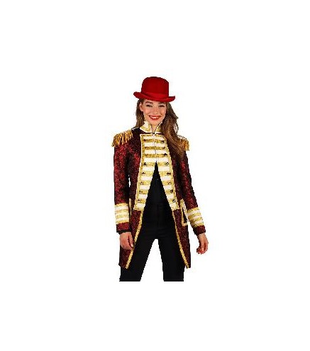 -CHAQUETA DAMA ELEGANTE ROJA S