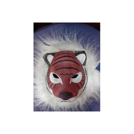 -MASCARAS TIGRE CON PELO BLANCO